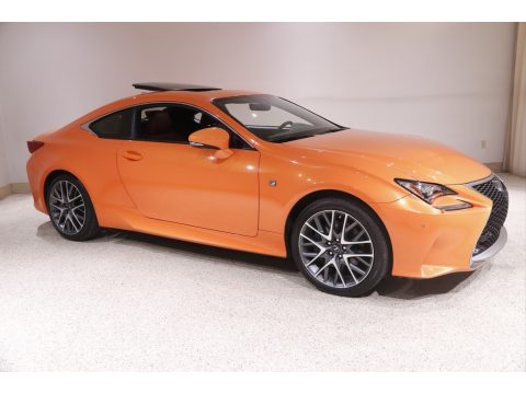 Molten Pearl Lexus RC 350 F Sport AWD.  Click to enlarge.