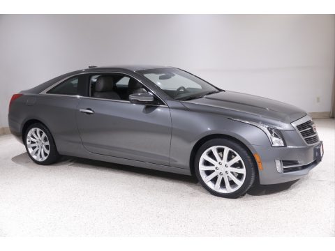 Moonstone Metallic Cadillac ATS 2.0T Luxury AWD Coupe.  Click to enlarge.