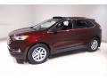 Front 3/4 View of 2021 Ford Edge SEL AWD #3