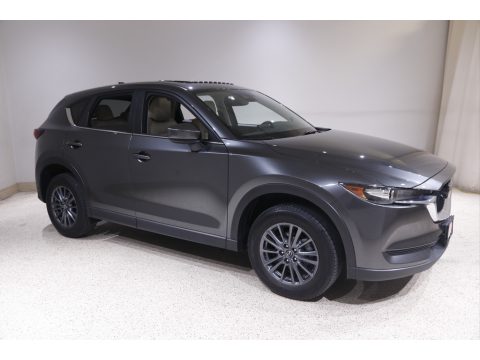 Machine Gray Metallic Mazda CX-5 Touring AWD.  Click to enlarge.