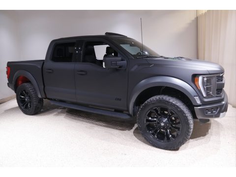 Gray Wrap Ford F150 SVT Raptor SuperCrew 4x4.  Click to enlarge.