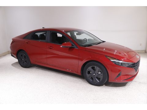 Red Hyundai Elantra SEL.  Click to enlarge.