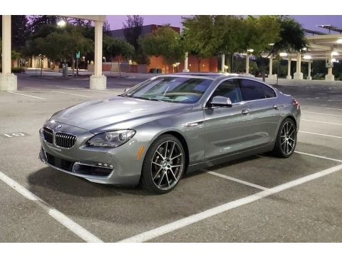 Space Grey Metallic BMW 6 Series 640i Gran Coupe.  Click to enlarge.