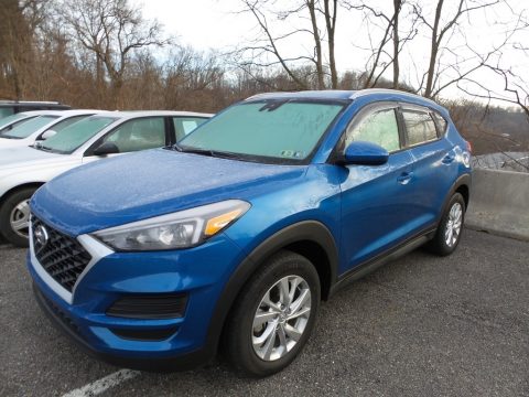 Aqua Blue Hyundai Tucson Value AWD.  Click to enlarge.