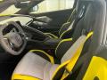  2022 Chevrolet Corvette Sky Cool Gray/­Strike Yellow Interior #6