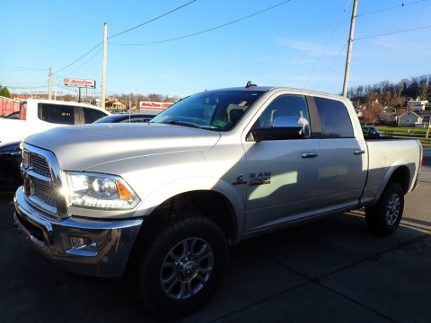 Bright Silver Metallic Ram 2500 Laramie Crew Cab 4x4.  Click to enlarge.