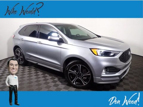 Iconic Silver Metallic Ford Edge ST AWD.  Click to enlarge.