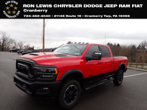 Flame Red Ram 2500 Rebel Crew Cab 4x4.  Click to enlarge.