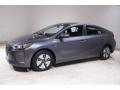 Front 3/4 View of 2019 Hyundai Ioniq Hybrid Blue #3 Front 3/4 View of 2019 Hyundai Ioniq Hybrid Blue #3