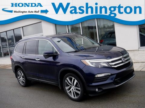 Obsidian Blue Metallic Honda Pilot Touring AWD.  Click to enlarge.