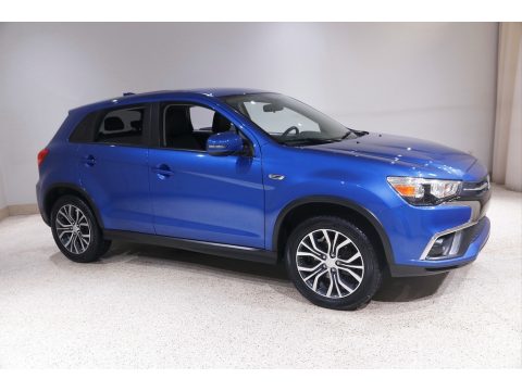 Blue Octane Metallic Mitsubishi Outlander Sport SE AWC.  Click to enlarge.
