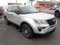 Front 3/4 View of 2019 Ford Explorer Sport 4WD #7