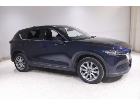 Deep Crystal Blue Mica Mazda CX-5 Grand Touring AWD.  Click to enlarge.