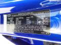Hyundai Color Code YP5 Intense Blue #18