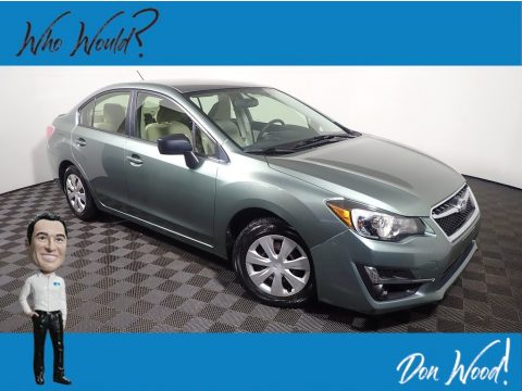 Jasmine Green Metallic Subaru Impreza 2.0i 4-door.  Click to enlarge.