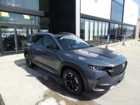Polymetal Gray Metallic Mazda CX-50 Turbo AWD Meridian Edition.  Click to enlarge.