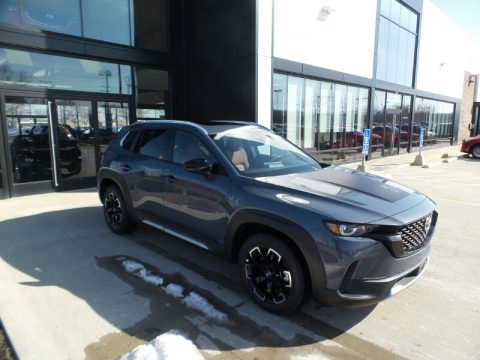 Polymetal Gray Metallic Mazda CX-50 Turbo AWD Meridian Edition.  Click to enlarge.
