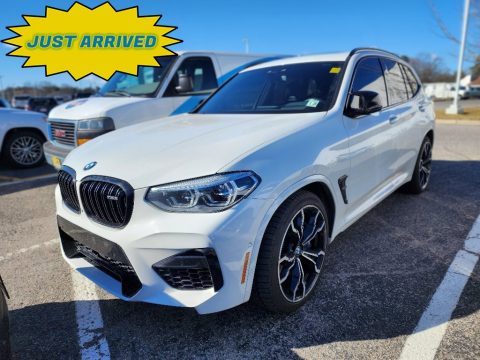 Alpine White BMW X3 M Competition.  Click to enlarge.