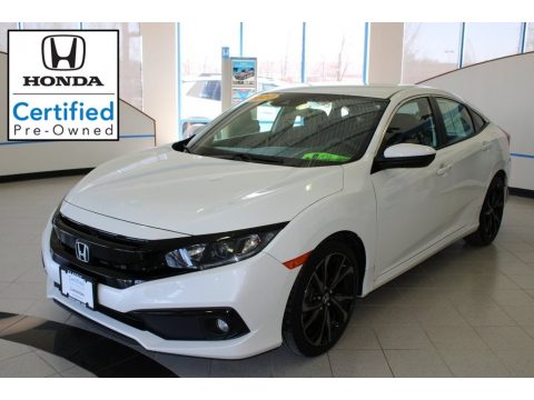 Platinum White Pearl Honda Civic Sport Sedan. Click to enlarge. Platinum White Pearl Honda Civic Sport Sedan. Click to enlarge.