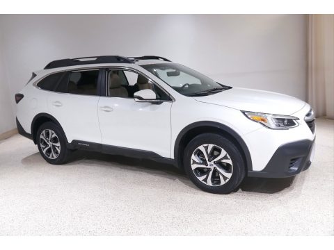 Crystal White Pearl Subaru Outback Limited XT.  Click to enlarge.