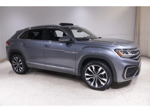 Platinum Gray Metallic Volkswagen Atlas Cross Sport SEL 4Motion.  Click to enlarge.
