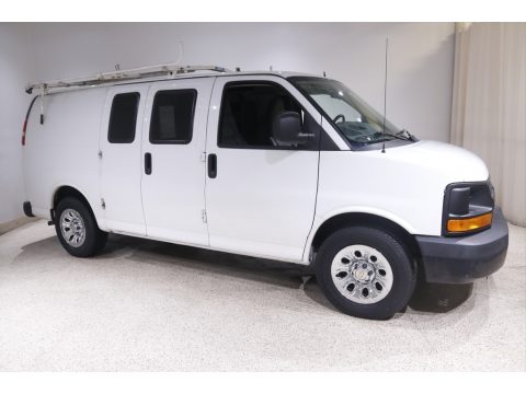 Summit White Chevrolet Express 1500 Cargo WT.  Click to enlarge.