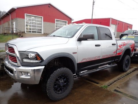 Bright Silver Metallic Ram 2500 Powerwagon Crew Cab 4x4.  Click to enlarge.