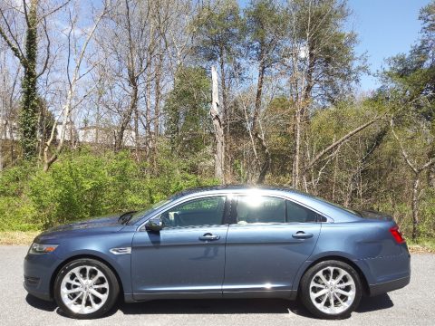 Blue Metallic Ford Taurus Limited.  Click to enlarge.