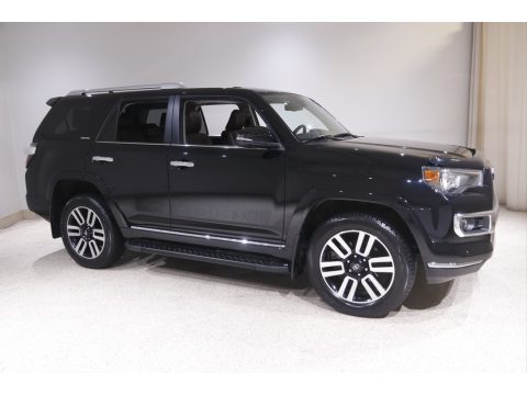 Midnight Black Metallic Toyota 4Runner Limited 4x4.  Click to enlarge.