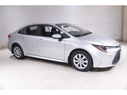 Classic Silver Metallic Toyota Corolla LE.  Click to enlarge.