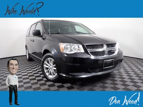 Brilliant Black Crystal Pearl Dodge Grand Caravan SXT.  Click to enlarge.