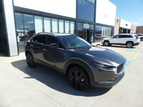 Machine Gray Metallic Mazda CX-30 Turbo Premium AWD. Click to enlarge. Machine Gray Metallic Mazda CX-30 Turbo Premium AWD. Click to enlarge.