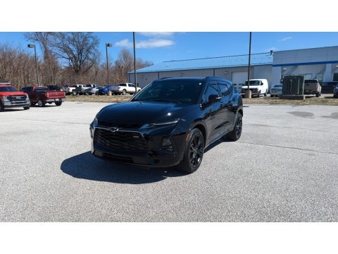 Black Chevrolet Blazer RS.  Click to enlarge.