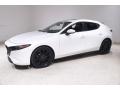 Front 3/4 View of 2020 Mazda MAZDA3 Premium Hatchback #3