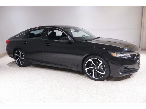 Crystal Black Pearl Honda Accord Sport SE.  Click to enlarge.