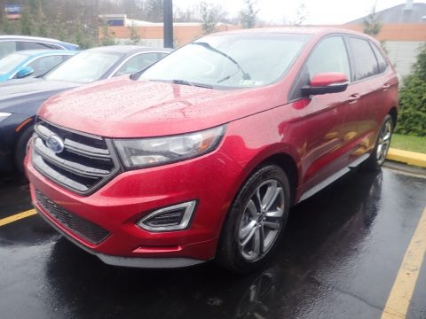 Ruby Red Ford Edge Sport AWD.  Click to enlarge.