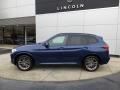  2021 BMW X3 Phytonic Blue Metallic #2