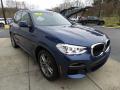 Front 3/4 View of 2021 BMW X3 xDrive30i #8