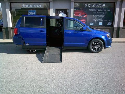 Indigo Blue Dodge Grand Caravan GT.  Click to enlarge.