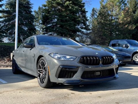 Individual Dravit Gray Metallic BMW M8 Competition Gran Coupe.  Click to enlarge.