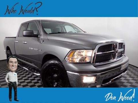 Mineral Gray Metallic Dodge Ram 1500 Big Horn Quad Cab 4x4.  Click to enlarge.