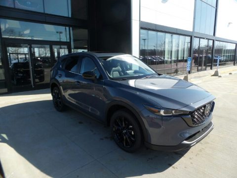 Polymetal Gray Mazda CX-5 S Carbon Edition AWD.  Click to enlarge.