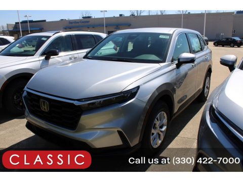 Lunar Silver Metallic Honda CR-V LX AWD.  Click to enlarge.