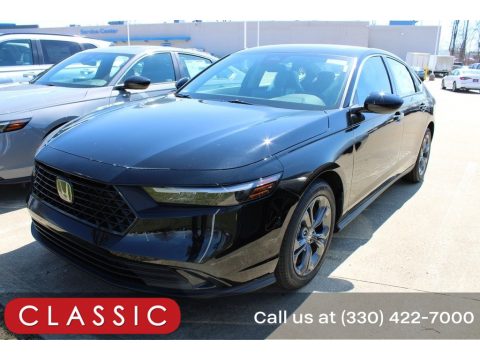 Crystal Black Pearl Honda Accord EX.  Click to enlarge.