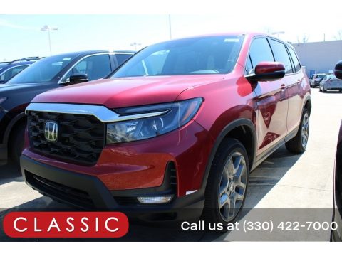 Radiant Red Metallic II Honda Passport EX-L AWD.  Click to enlarge.