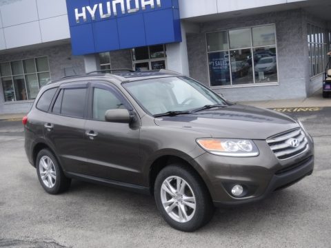 Cabo Bronze Hyundai Santa Fe Limited V6 AWD.  Click to enlarge.