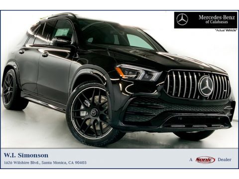 Obsidian Black Metallic Mercedes-Benz GLE 53 AMG 4Matic.  Click to enlarge.