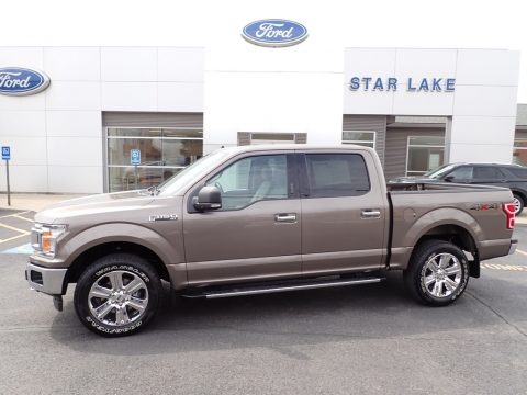 Stone Gray Ford F150 XLT SuperCrew 4x4.  Click to enlarge.