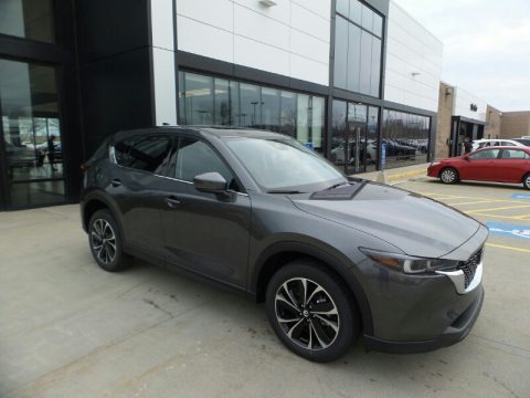 Machine Gray Metallic Mazda CX-5 S Premium AWD.  Click to enlarge. Machine Gray Metallic Mazda CX-5 S Premium AWD.  Click to enlarge.