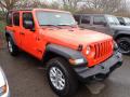 Front 3/4 View of 2023 Jeep Wrangler Unlimited Sport 4x4 #4